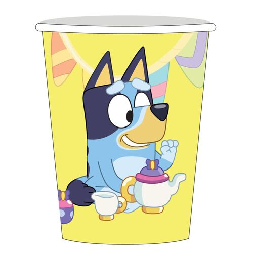 Bluey Paper Cup 8 Pack 250ml
