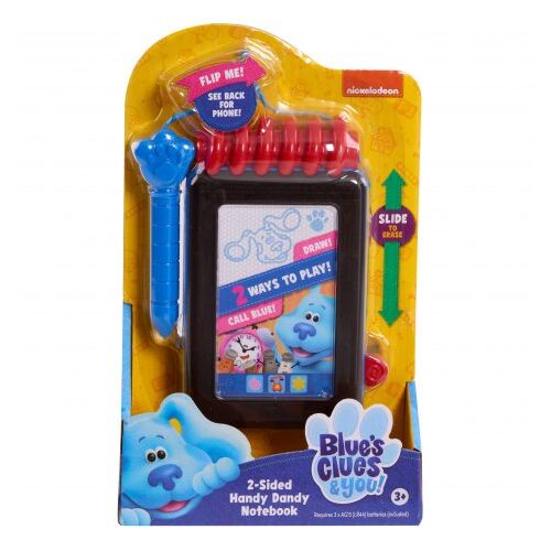 Blues Clues & You 2 Sided Handy Dandy Notebook Toy Phone