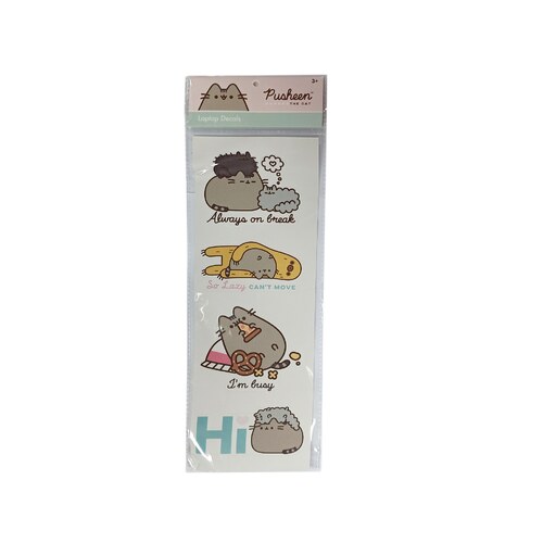 Pusheen the Cat Laptop Decal Stickers 4 Pack