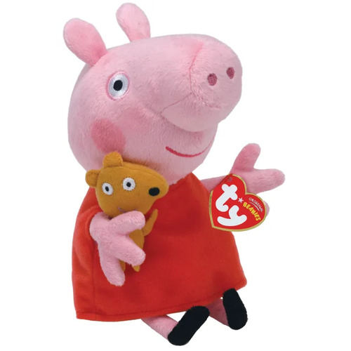 Ty Beanies Peppa Pig Regular Plush Toy 15cm