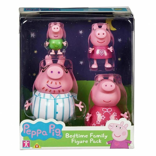 Peppa Pig Bedtime Family Figure 4 Pack