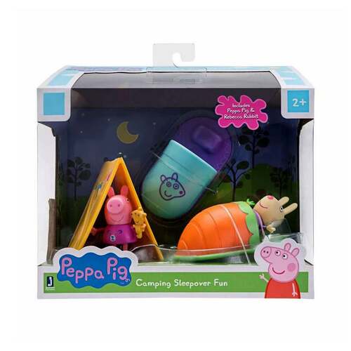 Peppa Pig Camping Sleepover Fun Playtime Set
