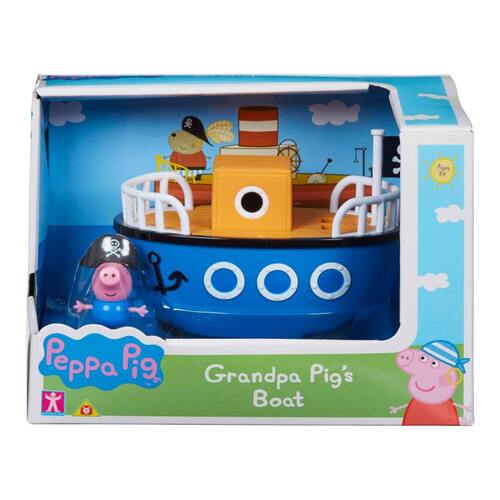 Peppa Pig Grandpa Pig's Boat Vehicle & Figurine Set