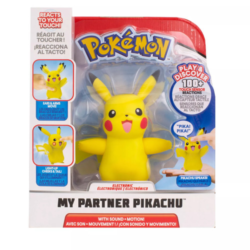 Pokemon My Partner Pikachu Interactive Figurine