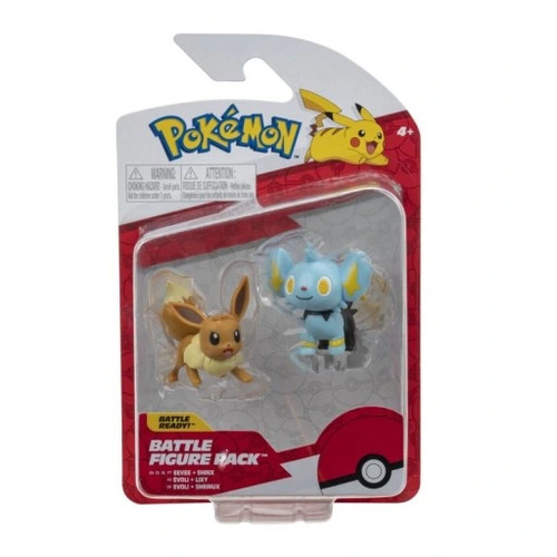 Pokemon Eevee & Shinx Battle Figure Pack Small