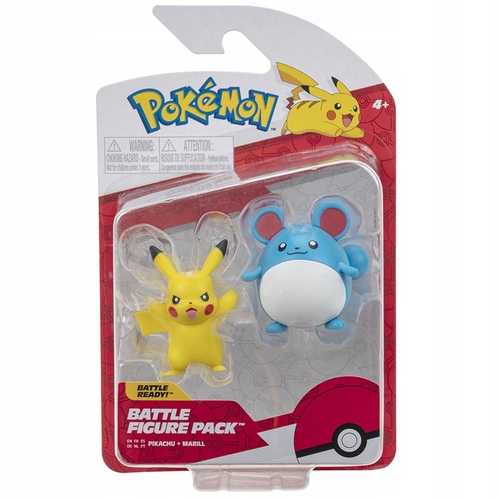 Pokemon Pikachu & Marill Battle Figure Pack Small