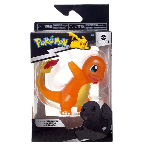 Pokemon Select Charmander Translucent Battle Figurine 10cm