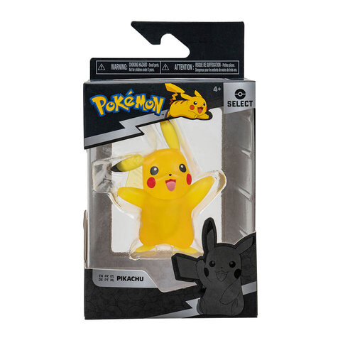 Pokemon Select Pikachu Translucent Battle Figurine 10cm