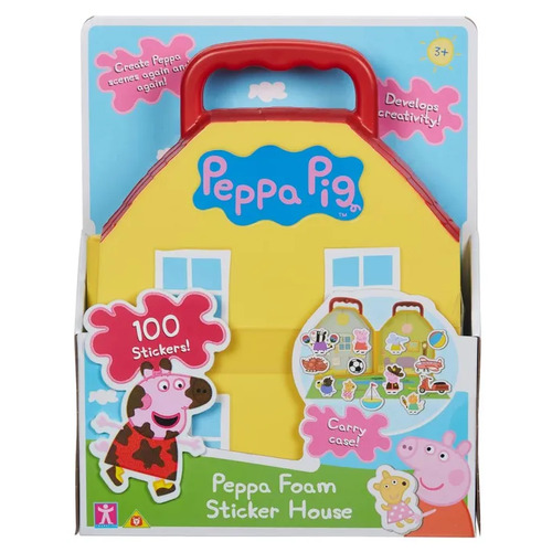 Peppa Pig Foam Sticker House Playset