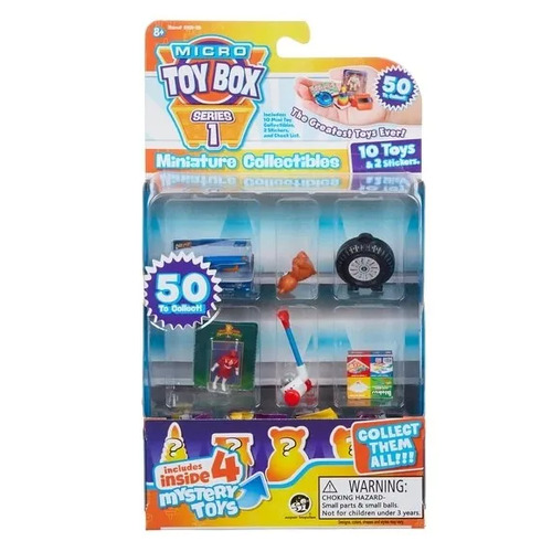 Micro Toybox Miniature Collectibles 10 Pack Series 1 Blind Box