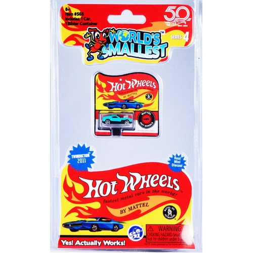 Worlds Smallest Hot Wheels Twinduction 2011 Green Series 2
