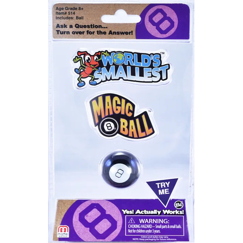Worlds Smallest Mini Magic 8 Ball