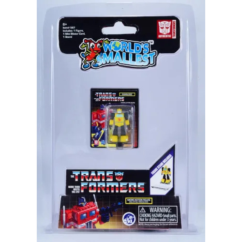 Worlds Smallest Transformers Mini Bumblebee Action Figure