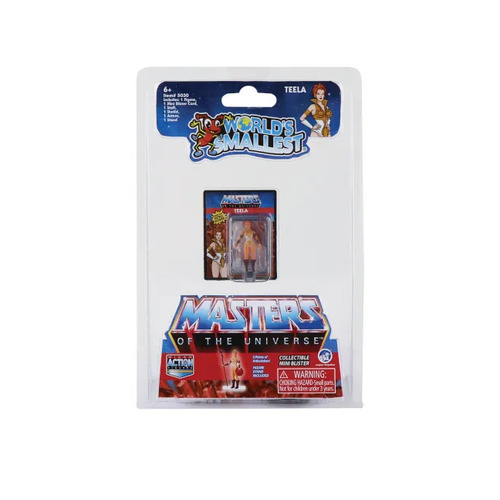 Worlds Smallest Masters of the Universe Mini Teela Action Figure