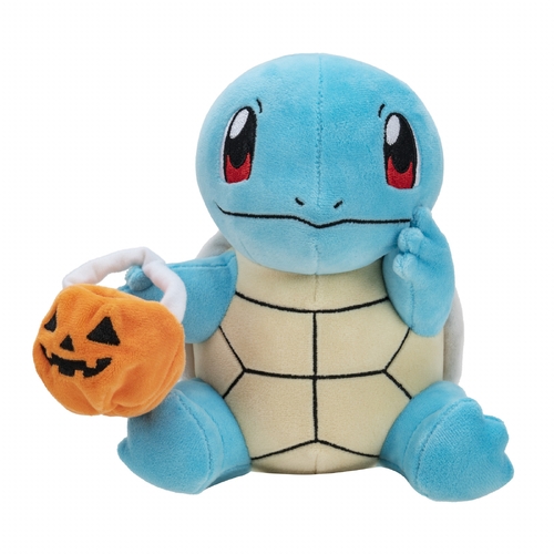 Pokemon Squirtle with Pumpkin Seasonal Halloween Plush Toy 20cm