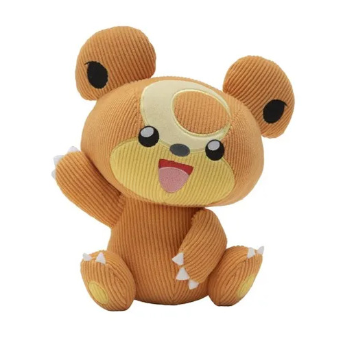Pokemon Select Teddiursa Corduroy Plush Toy 20cm