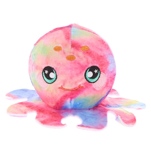 Squeezamals Series 3 Candy Octopus Plush Toy 10cm Pink