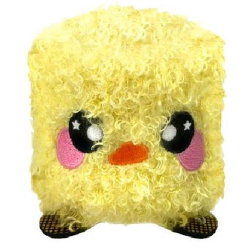 Squeezamals Bert Chick Marshmallow Plush Toy 8cm Yellow