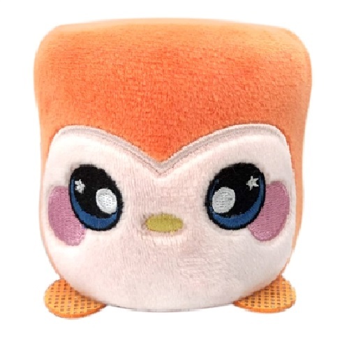 Squeezamals Elvis Penguin Marshmallow Plush Toy 8cm Orange