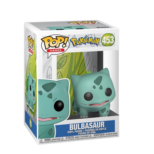 Funko Pop! Games Pokemon Bulbasaur Vinyl Figure #453