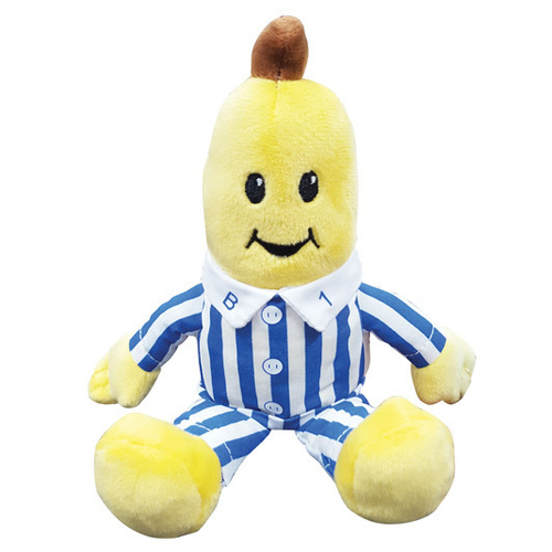 Bananas in Pyjamas B1 Classic Beanie Plush Toy 19cm