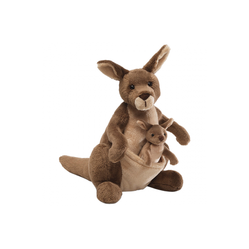 GUND Jirra Kangaroo with Joey Plush Toy 25cm