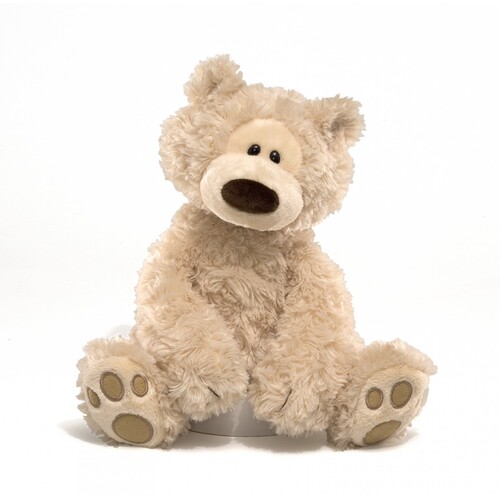 GUND Philbin Bear Plush Toy Small 33cm Beige