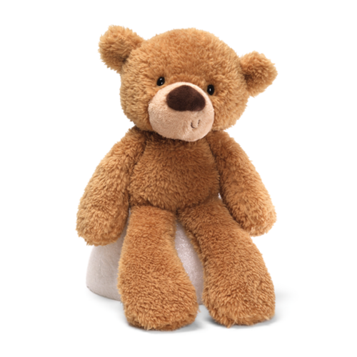 GUND Fuzzy Bear Plush Toy Small 38cm Beige
