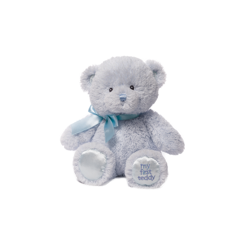 GUND Baby My First Teddy Bear Plush Toy Blue 25cm