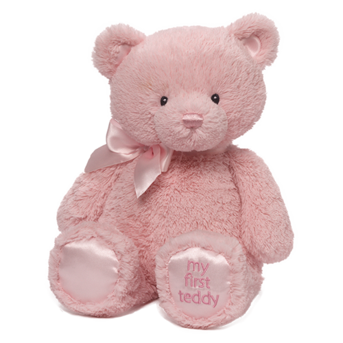 GUND Baby My First Teddy Bear Pink 38cm