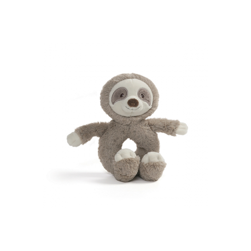GUND Baby Toothpick Sloth Ring Rattle