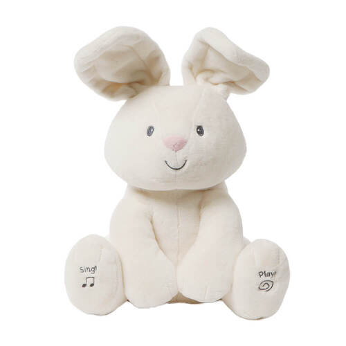 GUND Baby Flora Bunny Animated Plush Toy 28cm