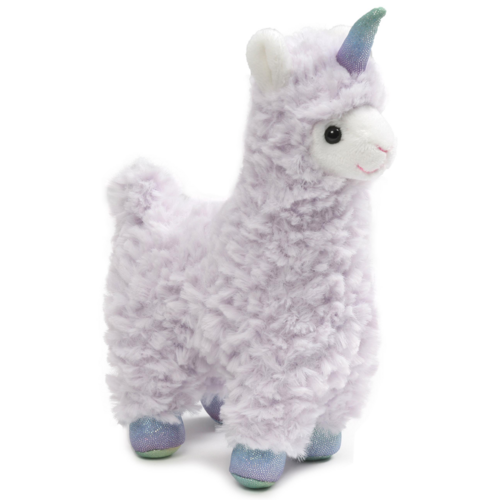 GUND Llamacorn Chatters Plush Toy Purple with Sound 18cm