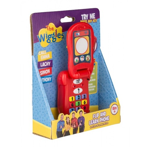 The Wiggles Flip & Learn Phone Educational Toy