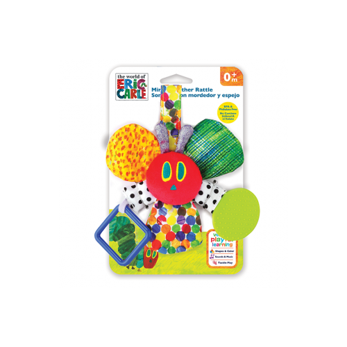 The Very Hungry Caterpillar  Rattle Mirror Teether