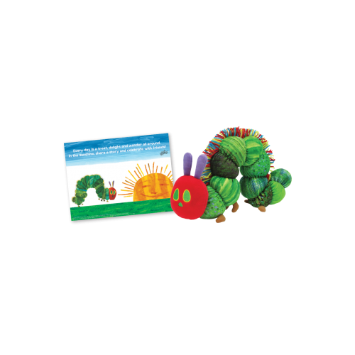 The Very Hungry Caterpillar Plush Toy and Print Gift Set