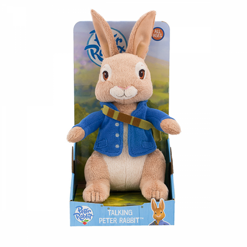 Peter Rabbit Animated Peter Talking Plush Toy 25cm