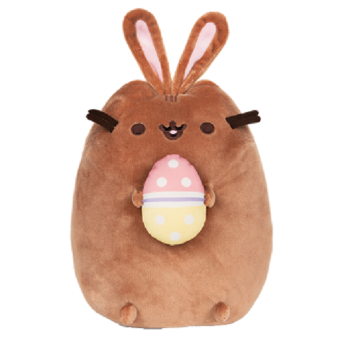 Pusheen Easter Chocolate Bunny with Egg Plush Toy 24cm