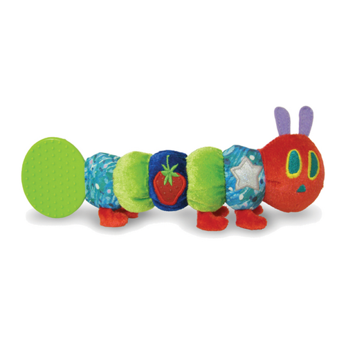 The Very Hungry Caterpillar Teether Rattle Toy Green