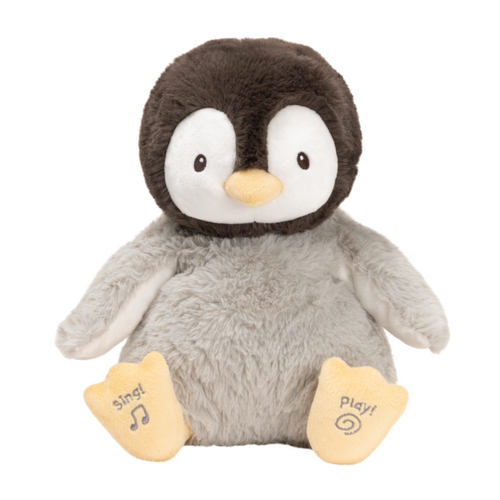 GUND Baby Kissy the Penguin Animated Plush Toy 26cm