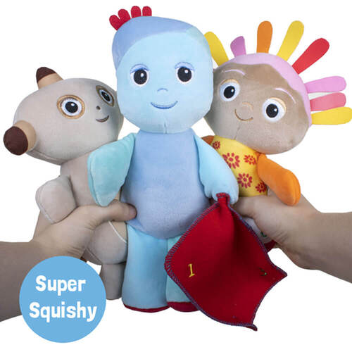 In the Night Garden Super Squishy Soft Toys 25cm 3 Pack