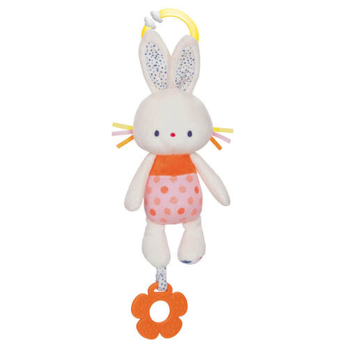 GUND Baby Tinkle Crinkle Bunny Activity Toy 25cm