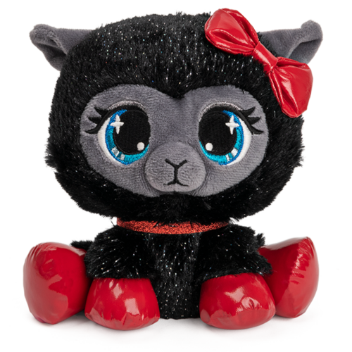 GUND P.Lushes Pets Ba-Bah Noir Llama Plush Toy 16cm Black