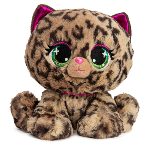 GUND P.Lushes Pets Sadie Spotson Leopard Plush Toy 16cm Brown