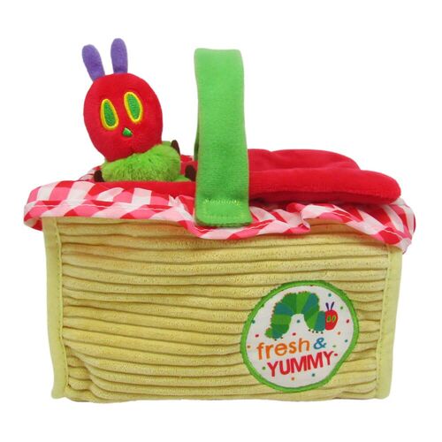 The Very Hungry Caterpillar Picnic Basket Plush Playset 7 Pieces