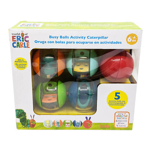 The Very Hungry Caterpillar Busy Balls Activity Toy 5 Pack