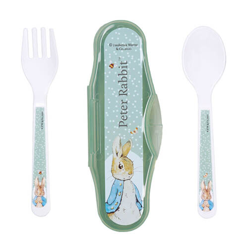 Beatrix Potter Peter Rabbit Kids Cutlery Travel Set