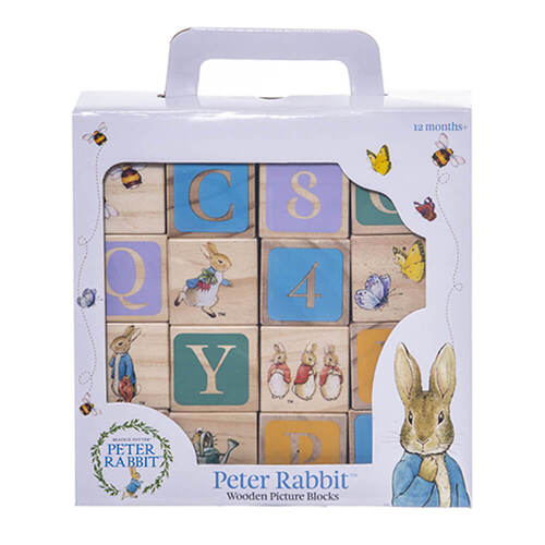Beatrix Potter Peter Rabbit Wooden Learning Blocks
