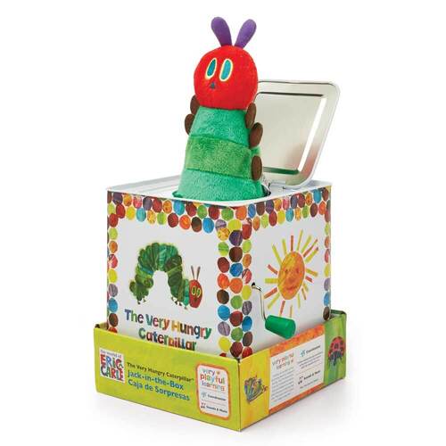 The Very Hungry Caterpillar Jack in a Box Musical Toy
