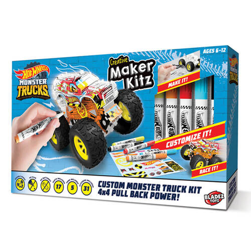 Hot Wheels Maker Kitz Custom Monster Truck Kit